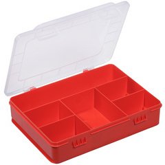 Storage box with fixed compartments EuroPlus Basic 18/9