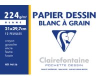 Grained drawing paper pouches a4 180g