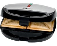 Grill sandwich et gaufrier ST/WA 3670, noir-inox