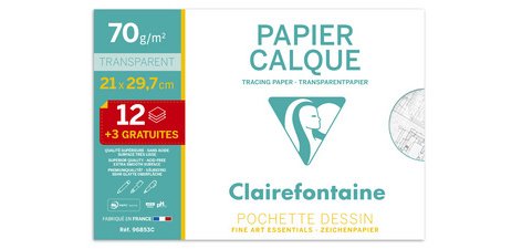 Kalkpapier A4 70g/m² - promo pack