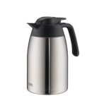 Pichet isotherme THV, 1,5 litre, inox / noir