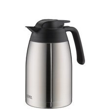 Pichet isotherme THV, 1,5 litre, inox / noir