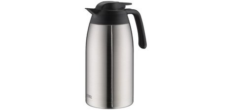 THV insulated pitcher, 2.0 liters, stainless steel / black