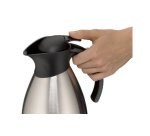 Pichet isotherme BONO TOPTHERM, 1,0 litre, argent/noir