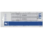 Kit de règles plates, 150 mm, en plastique