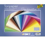 Papier de couleur, (L)250 x (H)350 mm, 130g/m2