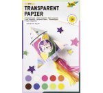 Chemise papier transparent, 185 x 297 mm, 10 feuilles