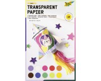 Chemise papier transparent, 185 x 297 mm, 10 feuilles