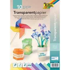 Papier transparent, A4, 115 g/m2, assorti