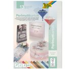 Carton nacré, (L)250 x (H)350 mm, 13 feuilles