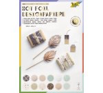 Bloc de papier design 'Hotfoil', A4, 165 g/m2