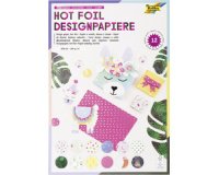 Bloc de papier design 'Hotfoil II', A4, 165 g/m2