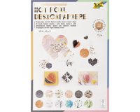 Bloc de papier design 'Hotfoil III', A4, 165 g/m2