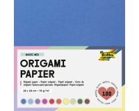 Papier à plier, 100 x 100 mm, 70 g/m2, 100 feuilles