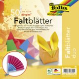 Feuille à plier 'DUO', 200 x 200 mm, 50 feuilles