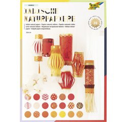 Bloc à papier naturel 'MUMBAI', A4, 20 feuilles