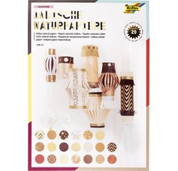 Bloc à papier naturel 'RAJASTHAN', A4, 20 feuilles