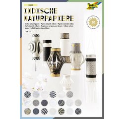 Bloc à papier naturel 'DEHLI', A4, 20 feuilles