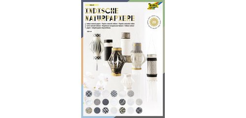 Bloc à papier naturel 'DEHLI', A4, 20 feuilles