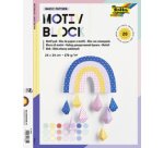 Bloc en papier à motifs 'Basic Intensiv', 240 x 340 mm