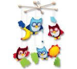 Set mobile 'Hiboux', 19 pièces