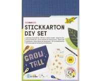 Kit de carton à broder, 175 x 245 mm, 300 g/m2