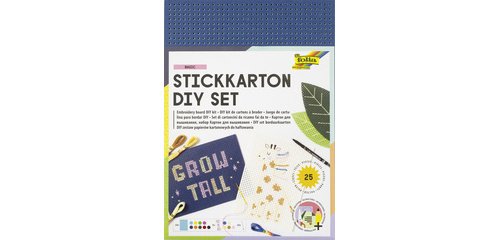 Kit de carton à broder, 175 x 245 mm, 300 g/m2