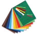 Kit de carton à broder, 175 x 245 mm, 300 g/m2