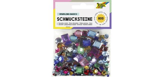 Pierres precieuses, assorti en carrés et ronds