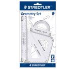 Kit de géometrie, petit, 4 pièces, transparent