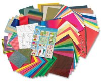 Mallette de bricolage de papier Jumbo, 107 pièces