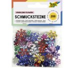 Pierres precieuses 'fleurs' assorti tailles / couleurs