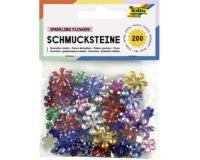 Pierres precieuses 'fleurs' assorti tailles / couleurs