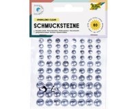 Pierres décoratives 'Clear', autoadhésif, transparent