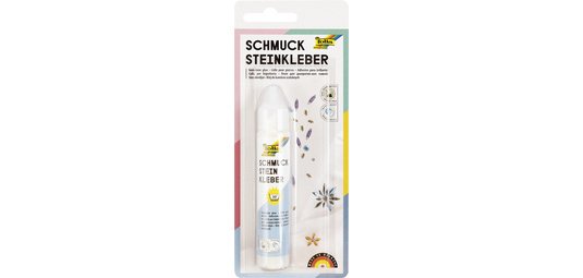 Colle pour pierres décoratives, transparent, 30 g