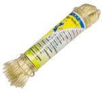 Corde à linge, longueur: 25 m, or