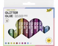 Colle pailletée ' Glitterglue', 9,5 ml, couleurs