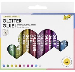 Colle pailletée ' Glitterglue', 9,5 ml, couleurs