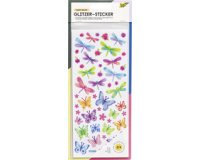 Sticker scintillant 'Magie déco'