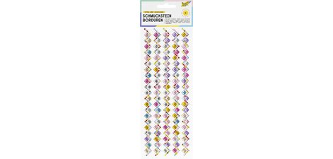Bordure en strass 'Candy 1', autocollant