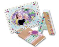 Bordure en strass 'Candy 2', autocollant