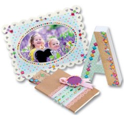 Bordure en strass 'Candy 2', autocollant
