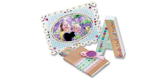Bordure en strass 'Candy 2', autocollant