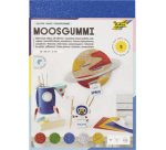 Caoutchouc mousse pailletté, 200 x 290 mm, 5 feuilles