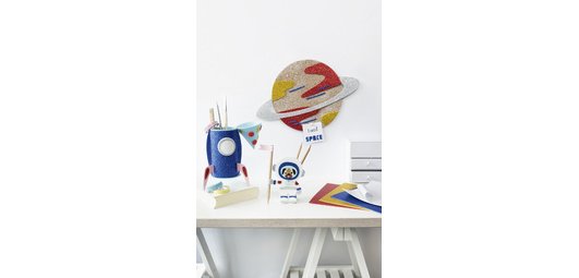 Caoutchouc mousse pailletté, 200 x 290 mm, 5 feuilles