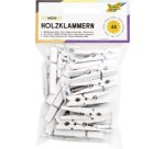 Pince à linge en bois, 3 tailles, nature