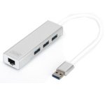 Hub USB 3.0 & adaptateur LAN Gigabit, 3 ports