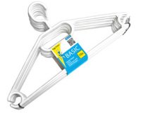 Kleerhanger in plastic met stang