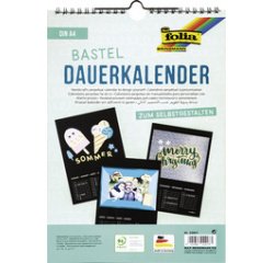 Calendrier mural créatif, A4, en couleur