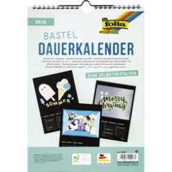 Calendrier mural créatif, A4, 170 g/m2, noir